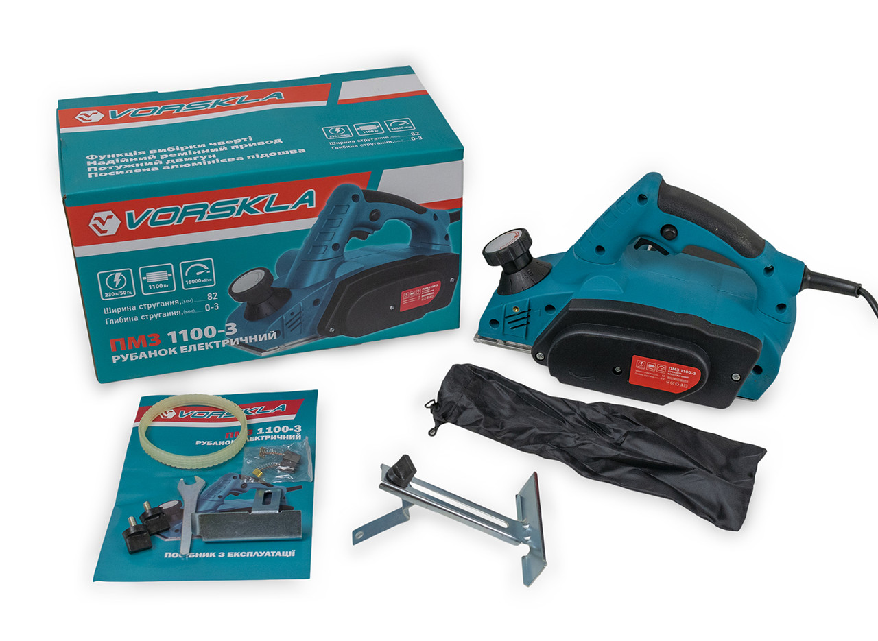 Электрорубанок Vorskla ПМЗ 1100-3