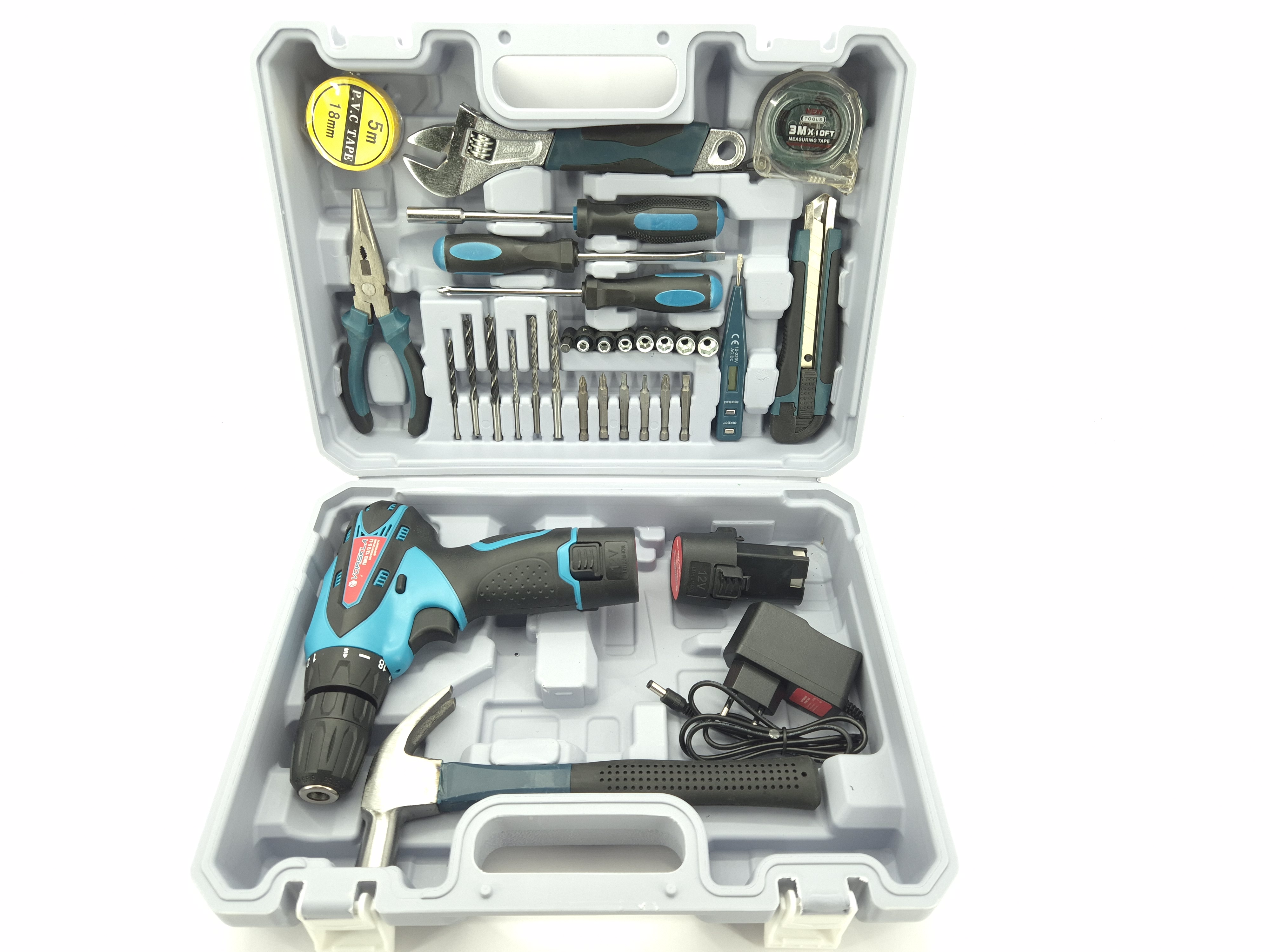 Акумуляторний шурупокрут Vorskla ПМЗ 12/2 S-Li (з набором інструментів)