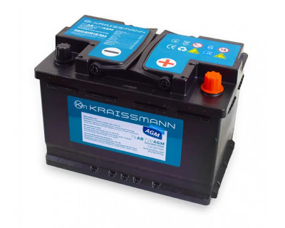 Автомобильный аккумулятор Kraissmann 70 AB 720 AGM