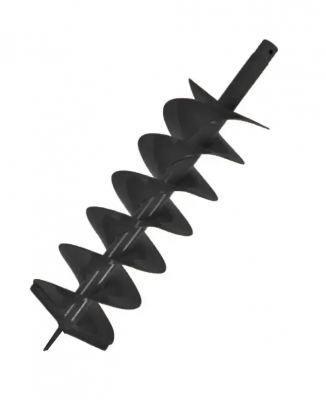 Шнек к мотобуру Kraissmann SB 150*800 D (двойной, съемный заточенный нож)